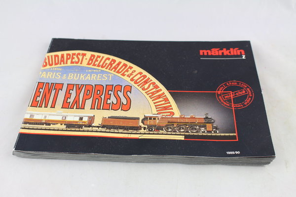 Märklin Z Miniclub Katalog Orientexpress 1988/90