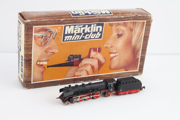 8893 Steam Locomotive BR 18 478 Märklin mini-club Z Gauge Boxed +Top+