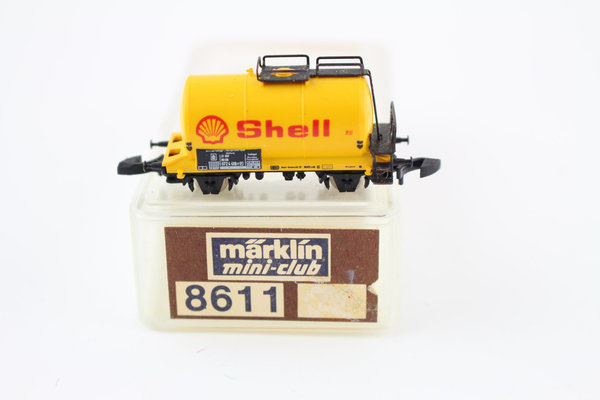 8611 Shell Kesselwagen M Märklin mini-club Spur Z OVP +Top+