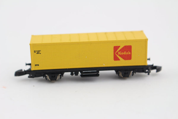 8615 DB Container Wagon Märklin mini-club Z Gauge Boxed +Top+