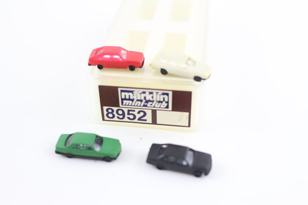 8952 PKW-Set Miniaturautos Märklin mini-club Spur Z OVP +Top+