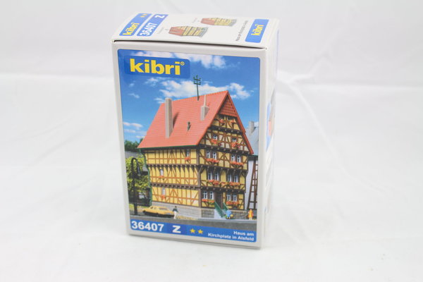 Bausatz Kibri 6826 (6407) Haus am Kirchplatz Alsfeld Spur Z +Neu+