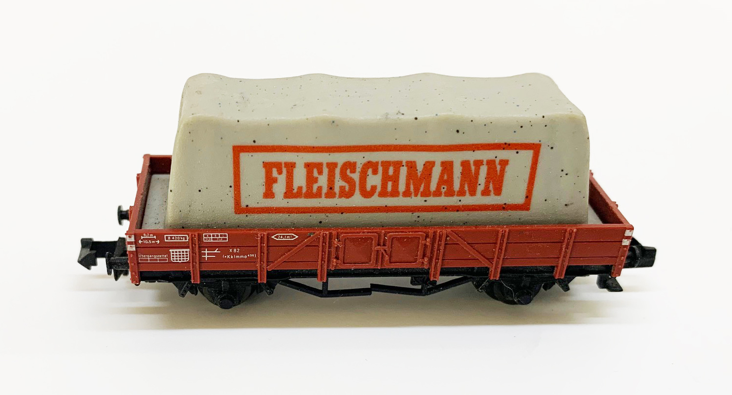 Fleischmann N 8218 K 214N /18 Hochbordwagen braun der DB top in OVP 