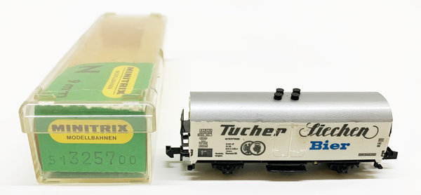 3257 DB Refrigerator wagon "Tucher Siechen" Minitrix N Gauge Boxed TOP