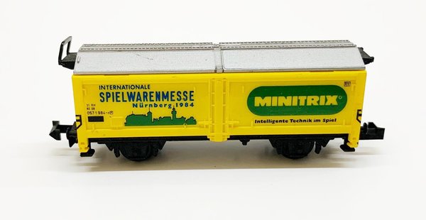 51 3530 84, Spielwarenmesse Nürnberg 1984, Sondermodell Minitrix Spur N TOP