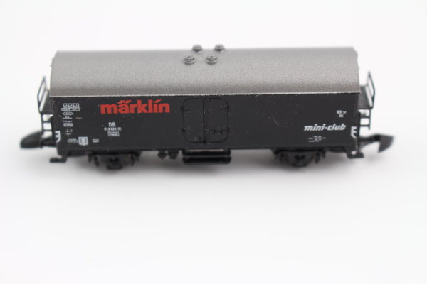 8600 Sonderwagen Güterwagen schwarz Märklin mini-club Spur Z +Top+