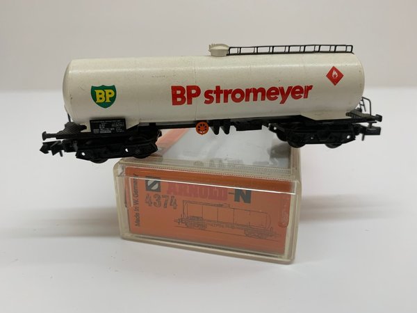 4374 Arnold 4 achs Kesselwagen BP Stromeyer Spur N OVP