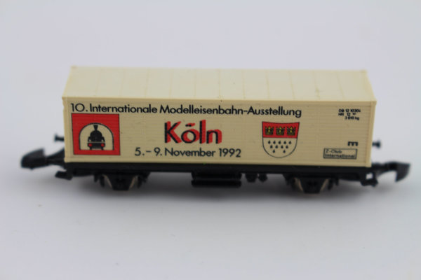 SoMo Containerwagen Intern. MBA Messe Köln 1992 Spur Z +Top+