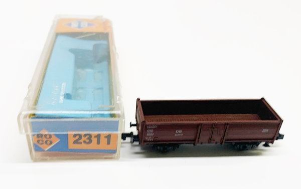2311 offener Güterwagen, 864 407, DB  Roco Spur N OVP TOP