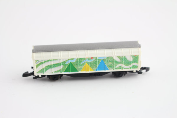 81003 Güterwagen aus Adventskalender 2003 Kunstkalender Märklin Spur Z +Top+